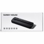 Вакууматор побутовий для харчових продуктів Vacuum Sealer LY-1122 110 W 60 кПа вакуумний пакувальник автоматичний