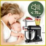 Кухонний комбайн з м'ясорубкою та блендером на 6 швидкостей RAF R.6609B 1500W