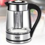 Електричний чайник 1.8 л із заварником й автовимкненням RAF R.7202 2200W