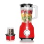 Стационарный блендер на 400 мл и мульти чашей 1.5 л BITEK BT-2822R мощностью 1200 Вт Красный