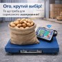 Ваги електронні торговельні WiFi на 200 кг 32х42 см 4 В Blue BITEK TCS-R2-200