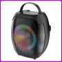 Портативна Bluetooth колонка 4" з двома бездротовими мікрофонами ZQS-W4107 8W