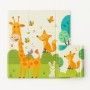 Дитячий складаний термокилимок POPPET «Весняний жираф/Загадковий ліс» 200×180×1 см, XPE, із сумкою