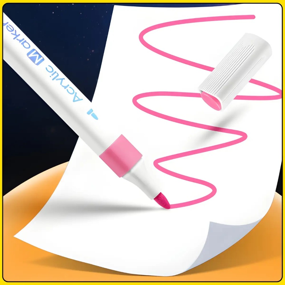 Художній набір акрилових маркерів 48 кольорів MAP-04 у пластиковому органайзері для масштабної творчості