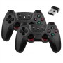 Беспроводные джойстики, от батареек, XO GP4, 2 шт / Пара игровых геймпадов Черный