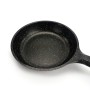 Сковорода Haus Roland HR154-2, 24 см, алюмінієва, 2,4 л, з кришкою. Чорний (HR154-2)