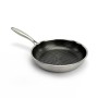 Сковорода OSFE EB-7528, 28 см, з гібридним антипригарним покриттям, без кришки. Срібляста (EB-7528)