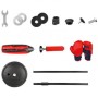 Детская боксерская груша на стойке с перчатками Punching Ball Set, набор для бокса с пружиной