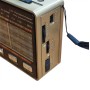 Радиоприёмник с фонариком FM USB MicroSD Golon RX-8866BT с Bluetooth на аккумуляторе Золотой