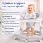 Багатофункціональні дитячі ходунки Miitex X-622 зі світловими ефектами, інтерактивною ігровою панеллю та регулюванням висоти