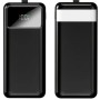 Повербанк KPG-402 40000 мА·год чорний із ліхтариком, 2 USB, microUSB та Type-C