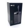 Портативний зарядний пристрій Power Bank з ліхтариком King Power PD-80 80000 mAh 3USB Type-C Lightning Чорний