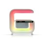 Настільний смарт світильник нічник G-Smart G6 Лампа-нічник з годинником Bluetooth-колонкою та бездротовою зарядкою
