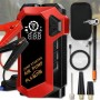 Пусковий автомобільний пристрій з компресором, дисплеєм та ліхтарем JUMP STARTER