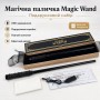 Магическая палочка Magic Wand Черная – Подарочный набор с USB зарядкой и эффектным дизайном, стреляющая огнем