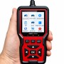 Автомобільний діагностичний сканер V519 OBD2, Червоний/ Автосканер помилок/тестер діагностичний для авто