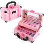 Набір дитячої декоративної косметики у валізці Рожевий