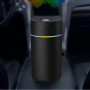 Автомобільний зволожувач повітря з підсвіткою, USB, Чорний/Зволожувач для авто/Аромодифузор у машину