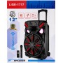 Акустическая система LiGE-1717 аккумулятор Bluetooth с микрофоном 12″ 25Вт | Беспроводная аудиосистема