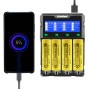 Зарядное устройство LiitoKala Lii-K4 автоматическое с функцией Power Bank на 4 АКБ