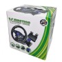 Руль игровой с педалями и коробкой передач для ноутбука пк ps2 ps3 pc usb vibration steering wheel гонки