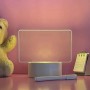 Акрилова дошка на підставці з підсвіткою та маркером USB