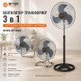 Настільний підлоговий вентилятор-трансформер BITEK BT-1882 3в1 для дому офісу 120 Вт