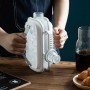 Портативна силіконова форма для льоду пляшка складана 2 в 1 ICE CUBE TRAY на 17 кульок