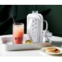 Портативна силіконова форма для льоду пляшка складана 2 в 1 ICE CUBE TRAY на 17 кульок