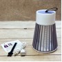 Електричний знищувач комах для дому Electronic shock Mosquito killing lamp 220V Сірий