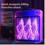 Електричний відлякувач комах Mosquito Killing Lamp BG-010 / УФ-лампа від комарів 360° USB / Настінний знищувач комах