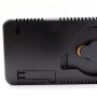 Настільний годинник будильник SM 601, від USB, Білий із зеленим + пульт/ Електронний годинник із термометром