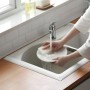Самоклейна водонепроникна бордюрна стрічка 3.2 м х 38 мм, Білий/Клейка стрічка для ванн і раковин/пільта ізолятор для кухні