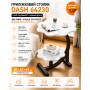 Дворівневий кавовий столик DASH (64230) 40*40*60 см. Журнальний столик. Білий мармур