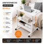 Стіл комп'ютерний на коліщатках з регулюванням висоти Laptop Table 60 х 40