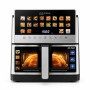 Аерофритюрниця Zepline ZP-00345 на 13 л 2200 Вт без олії з 20 програмами приготування та цифровим керуванням