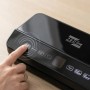 Вакуумний пакувальник для продуктів 200 Вт з LED-підсвіткою і рулоном пакетів, Zepline ZP-00373/ Кухонний вакууматор для м'яса