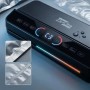 Вакуумний пакувальник для продуктів 200 Вт з LED-підсвіткою і рулоном пакетів, Zepline ZP-00373/ Кухонний вакууматор для м'яса