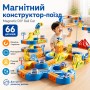 Магнітний конструктор потяг Magnetic DIY Rail Car / Дитячий конструктор / Магнітна залізниця для дітей