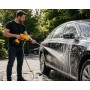Ручна акумуляторна мийка високого тиску на 24V Жовта Бездротова автомобільна ручна мийка