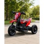 Електромотоцикл для дітей Cool Mountain 26X-130 / Дитячий електро мотоцикл з LED-підсвічуванням та музикою Червоний