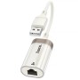 Сетевой адаптер USB to RJ45(LAN), 100 Мбит/с, HOCO UA41 / Сетевая карта / Интернет адаптер