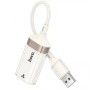 Сетевой адаптер USB to RJ45(LAN), 100 Мбит/с, HOCO UA41 / Сетевая карта / Интернет адаптер
