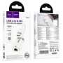 Сетевой адаптер USB to RJ45(LAN), 100 Мбит/с, HOCO UA41 / Сетевая карта / Интернет адаптер