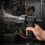 Акумуляторна повітродувка Violent Fan 26X-190, Чорний / Мінівітродуйка / Ручна повітродувка / Портативний турбофен
