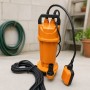 Канализационный насос для откачки чистой и грязной воды 2000W 220v 2.6HP / Погружной дренажно-канализационный насос