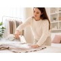 Отпариватель ручной KY-003 1500W WHITE / Отпариватель вертикальный белый