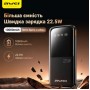 Внешний аккумулятор Power bank AWEI P10K 10000 мАч 22.5 Вт быстрая зарядка 2 USB и 1 Type-C черный