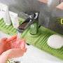 Сливной коврик для смесителя (34×12см), LY-692, Зеленый / Коврик для мойки / Коврик на раковину