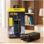Внешний аккумулятор Power bank AWEI PA105 40000 мАч 22.5 Вт быстрая зарядка Черный